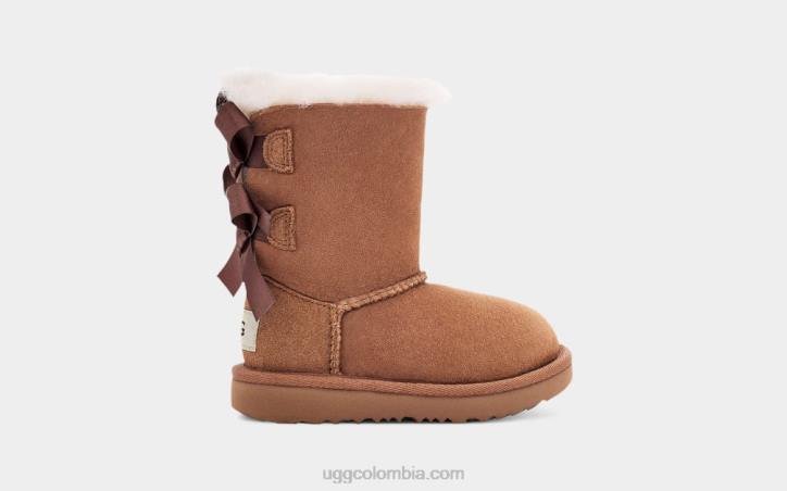 bota bailey bow ii castaña niños pequeños UGG 4VBT1955