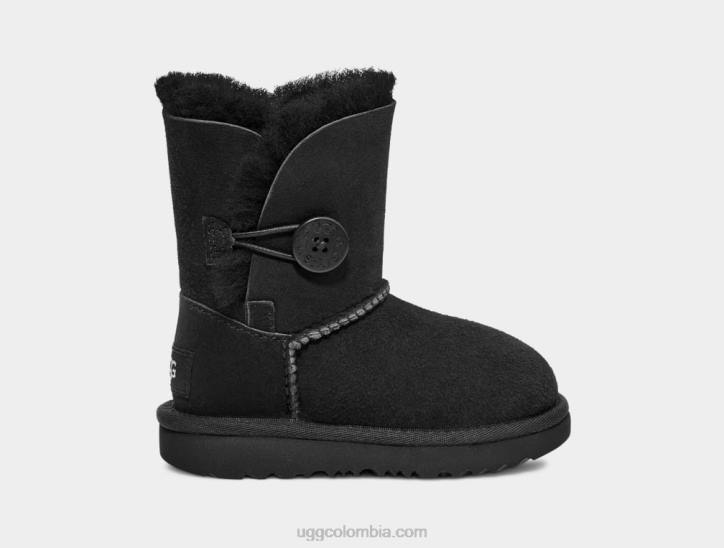 bota bailey button ii negro niños pequeños UGG 4VBT1951