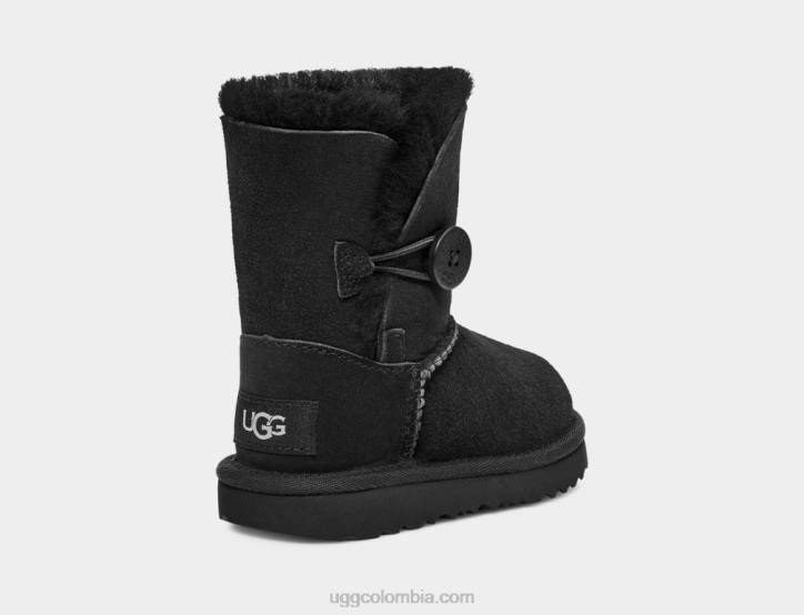 bota bailey button ii negro niños pequeños UGG 4VBT1951