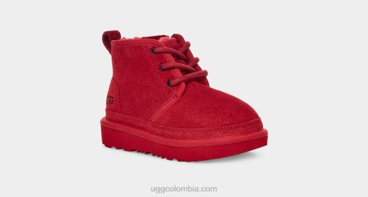 bota neumel ii rojo samba niños pequeños UGG 4VBT1964