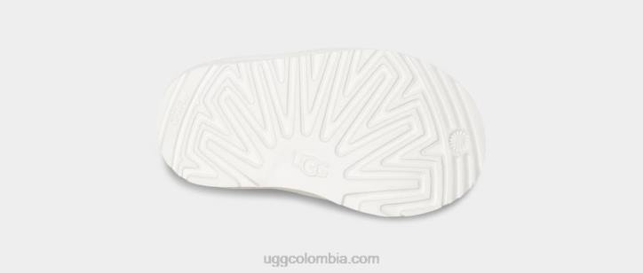 neumel ii de cuero cuero blanco/blanco niños pequeños UGG 4VBT311