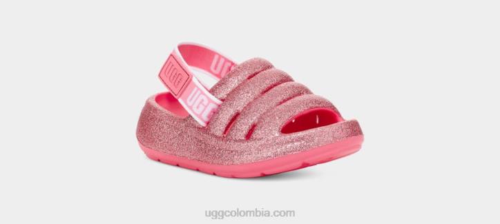 deporte sí brillo rosa niños pequeños UGG 4VBT1924