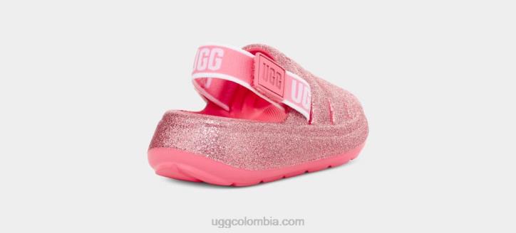deporte sí brillo rosa niños pequeños UGG 4VBT1924