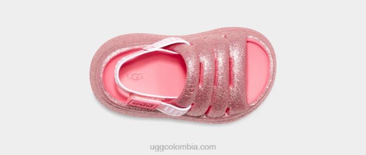 deporte sí brillo rosa niños pequeños UGG 4VBT1924