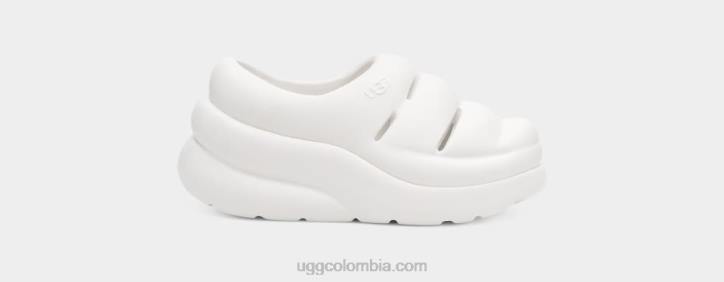 deporte sí obstruir blanco brillante niños pequeños UGG 4VBT2007