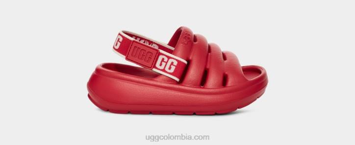 deporte si rojo samba niños pequeños UGG 4VBT1933