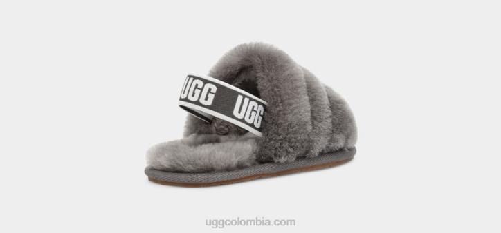 pelusa, sí, diapositiva carbón niños pequeños UGG 4VBT1978