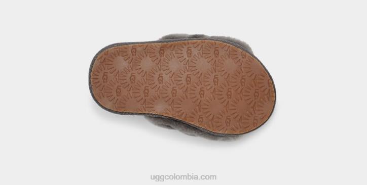 pelusa, sí, diapositiva carbón niños pequeños UGG 4VBT1978