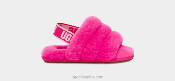 pelusa, sí, diapositiva rosa de roca niños pequeños UGG 4VBT1979