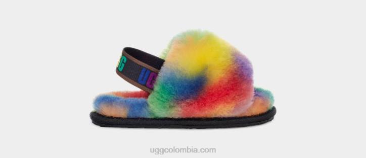pelusa sí orgullo arcoíris niños pequeños UGG 4VBT323